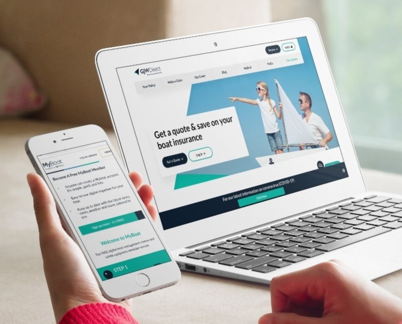 GJW Direct site, branding and inbound by Prodo